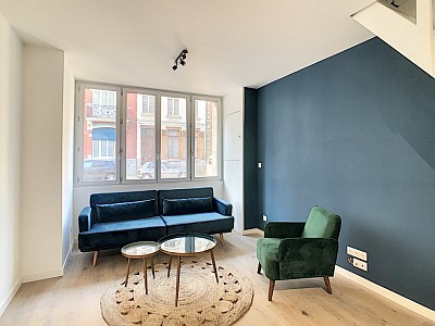 APPARTEMENT T3 A LOUER - LILLE - 57 m2 - 975 &euro; charges comprises par mois