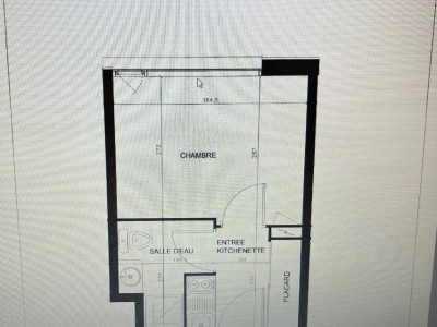 APPARTEMENT T1 A VENDRE - LILLE - 17.65 m2 - 68000€