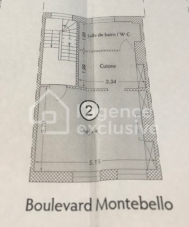 APPARTEMENT T1 A VENDRE - LILLE MONTEBELLO - 30.14 m2 - 117500€
