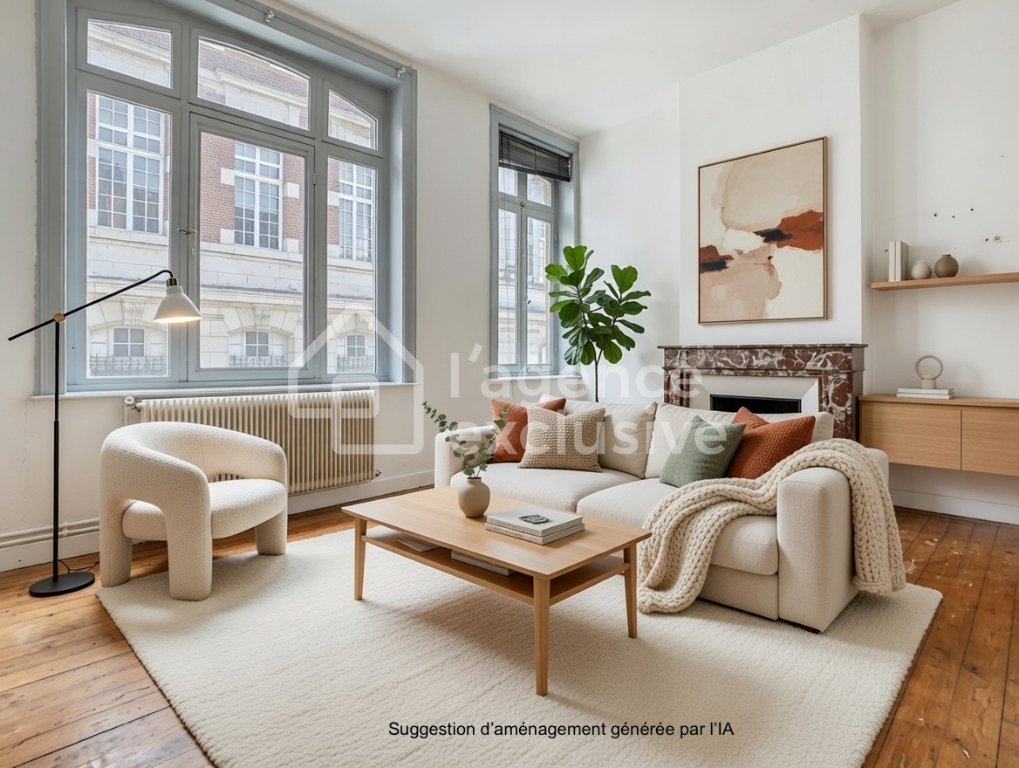 APPARTEMENT T3 A VENDRE - LILLE - 57 m2 - 199 900 &euro;